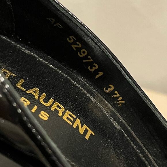 Never worn Saint Laurent pointed toe pumps - 37.5 - Picture 4 of 10